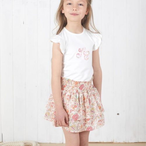 Tartine et Chocolat Skirt Peony Liberty