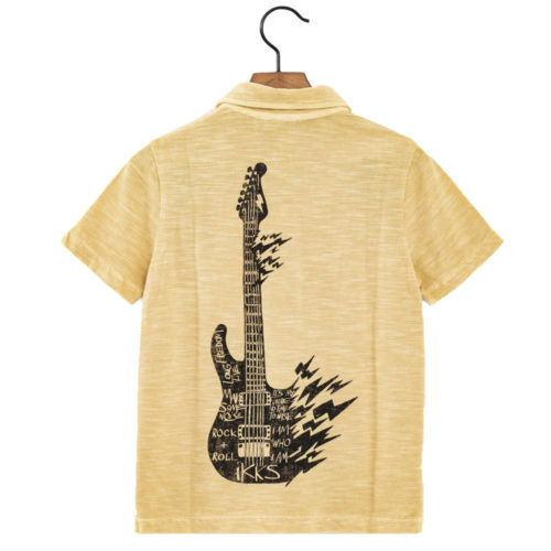 IKKS boys Polo Beige guitar