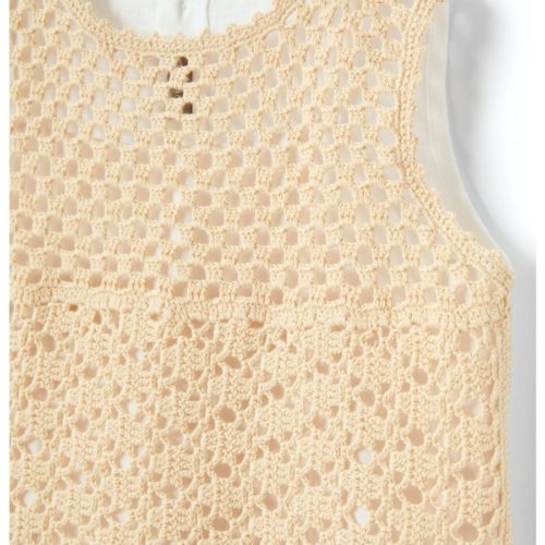 Il Gufo Crochet Top